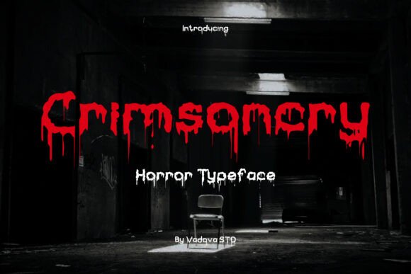 Crimsoncry: Mastering Fear-Inducing Horror Typography