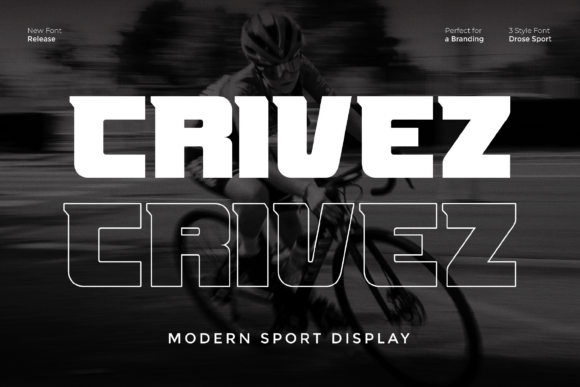 Crivez: A High-Octane Font for Modern Design