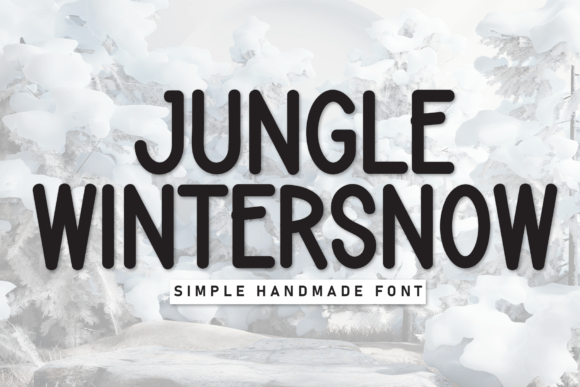 Jungle Wintersnow: The Playful Font for Charming Design