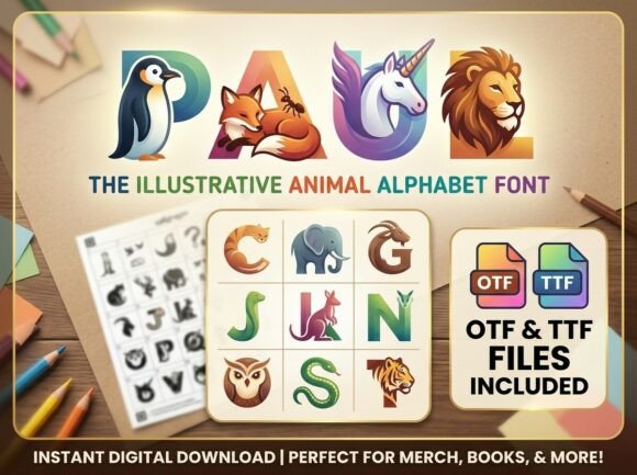 Paul: A Decorative Font for High-Impact Design