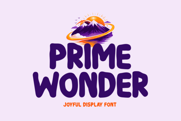 Prime Wonder: A Playful Font for Creative Designs